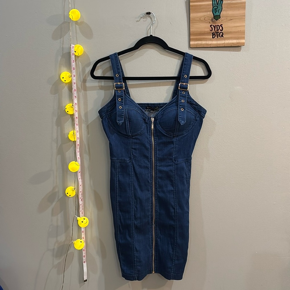 denim dress